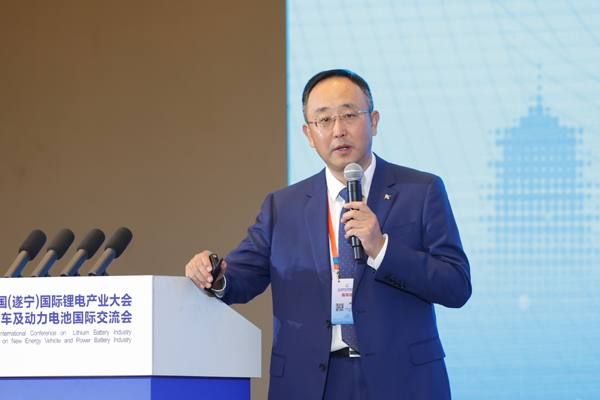 欣旺達電子股份有限公司副總裁梁銳發(fā)布新技術(shù)